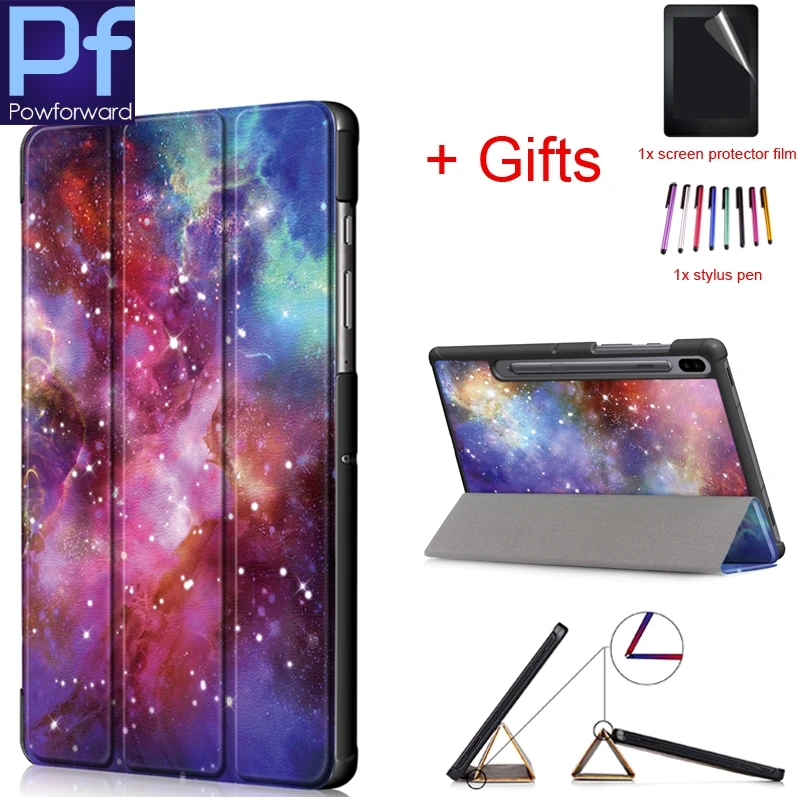 for Galaxy Tab S6 10.5 Case Ultra Slim Case for Samsung Galaxy Tab S6 10.5 SM-T860 SM-T865 2019 10.5" Tablet Smart Stand Cover