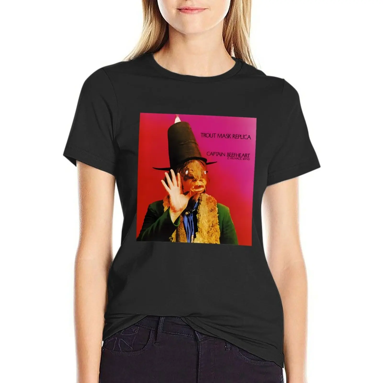 

Vintage Captain Beefheart Trout Retro Style \t T-Shirt cute tops vintage clothes graphics western t-shirt dress for Women