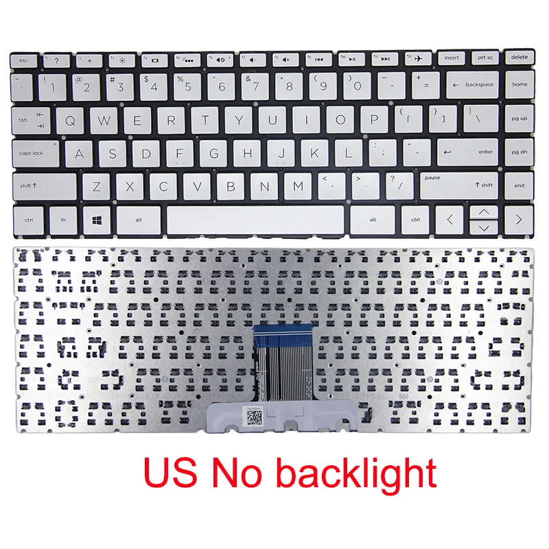 For HP14 14S-DR/FR 14-DQ/FQ/DK 14-DH CE BD TPN-Q221 Q242 W139 I132 245 G7 240 G7 246 G7 laptop replace keyboard