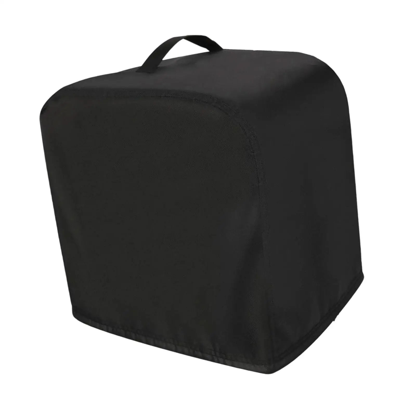 Universal Ice Maker Protector with Drawstring 420D Oxford Waterproof Cover Fits Countertop Ice Machine Kitchen Bar Decor