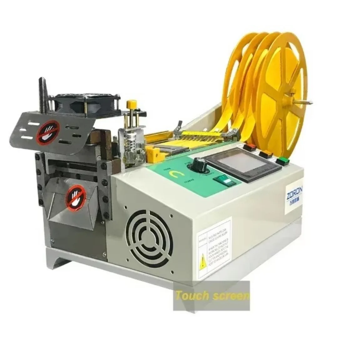 Fabric Tape Cutting Machine Nylon Webbing Zipper Satin Ribbon Hot And Cold Cutting Machine