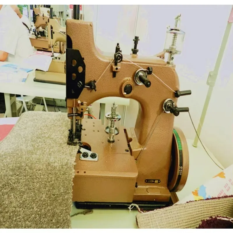 

Double / Three Thread Carpet Sewing Machine Heavy Overlock Machine, High-performance Binding Carpet Sewing Machine