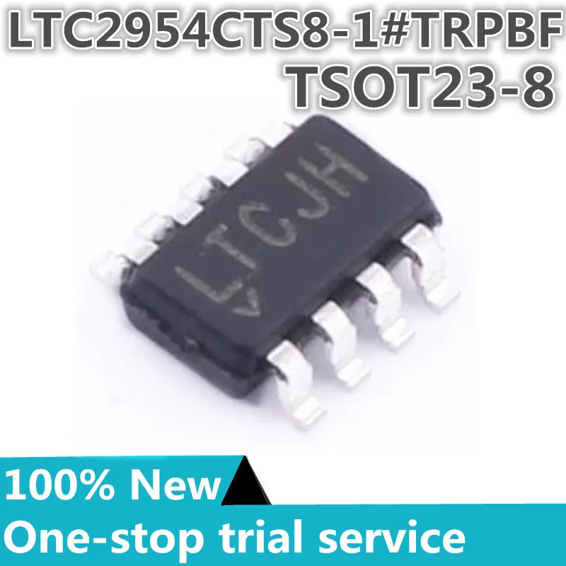 

2-100pcs %New original LTC2954CTS8-1#TRPBF LTC2954CTS8-1#TRMPBF Silkscreen LTCJH TSOT-23-8 Monitoring and reset chip