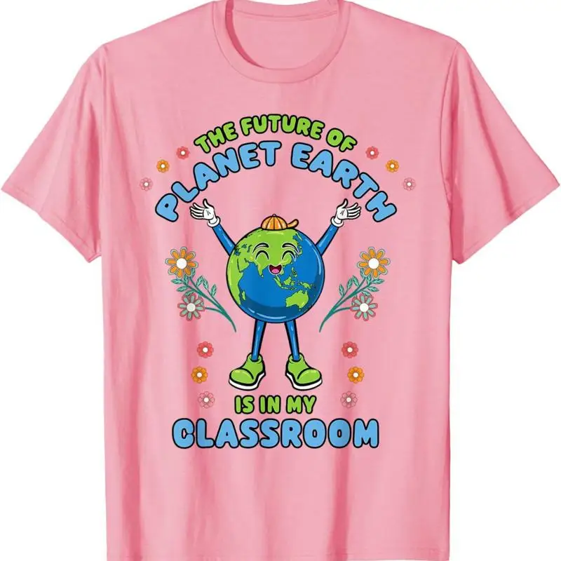 

Футболка «Учитель ко Дню Земли» «Будущее в своем классе»