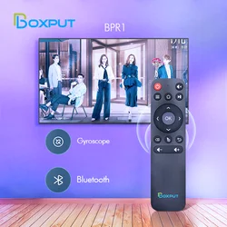 BPR1 BPR1S Plus 2.4G ricevitore USB Wireless TV Box telecomando BLE 5.0 Wireless Air Mouse per Android smart TV Box e PC/TV