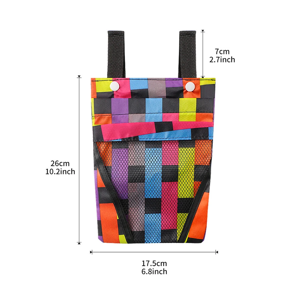 Abnehmbarer Wasserdichter Fahrrad-Vorderkorb, Multifunktionale Fahrrad-Roller-Aufbewahrungstasche Lenker-Handytasche Fahrradzubehör – Detail 1