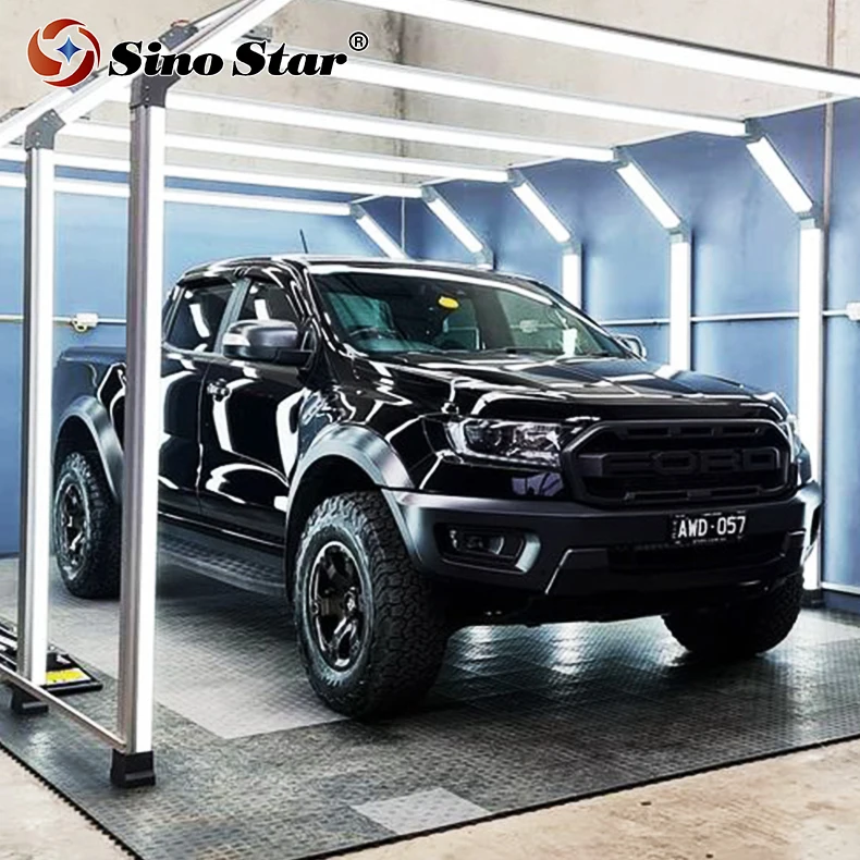 High-end Customized Car Wash Station Dragon Gate Light Tunnel Light for Auto 4S Beauty Shop Car Maintenance Repair LED Light