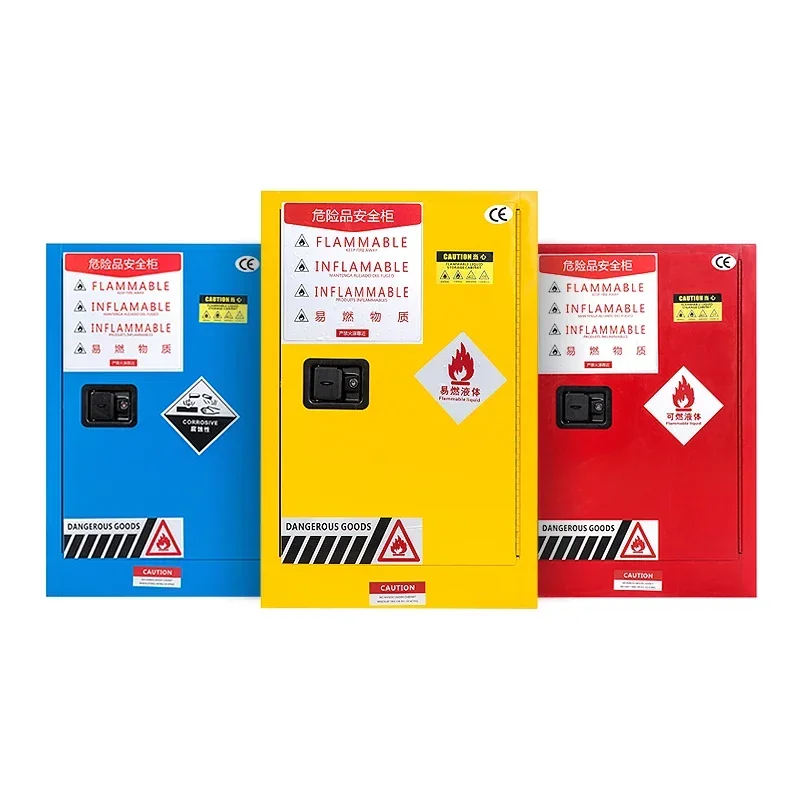 液体ドラム実験室用金属保管工業安全保管庫