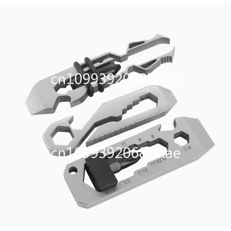 

Многофункциональная портативная карманная отвертка из нержавеющей стали 420, ключ, открывалка для бутылок, брелок, оборудование для инструментов