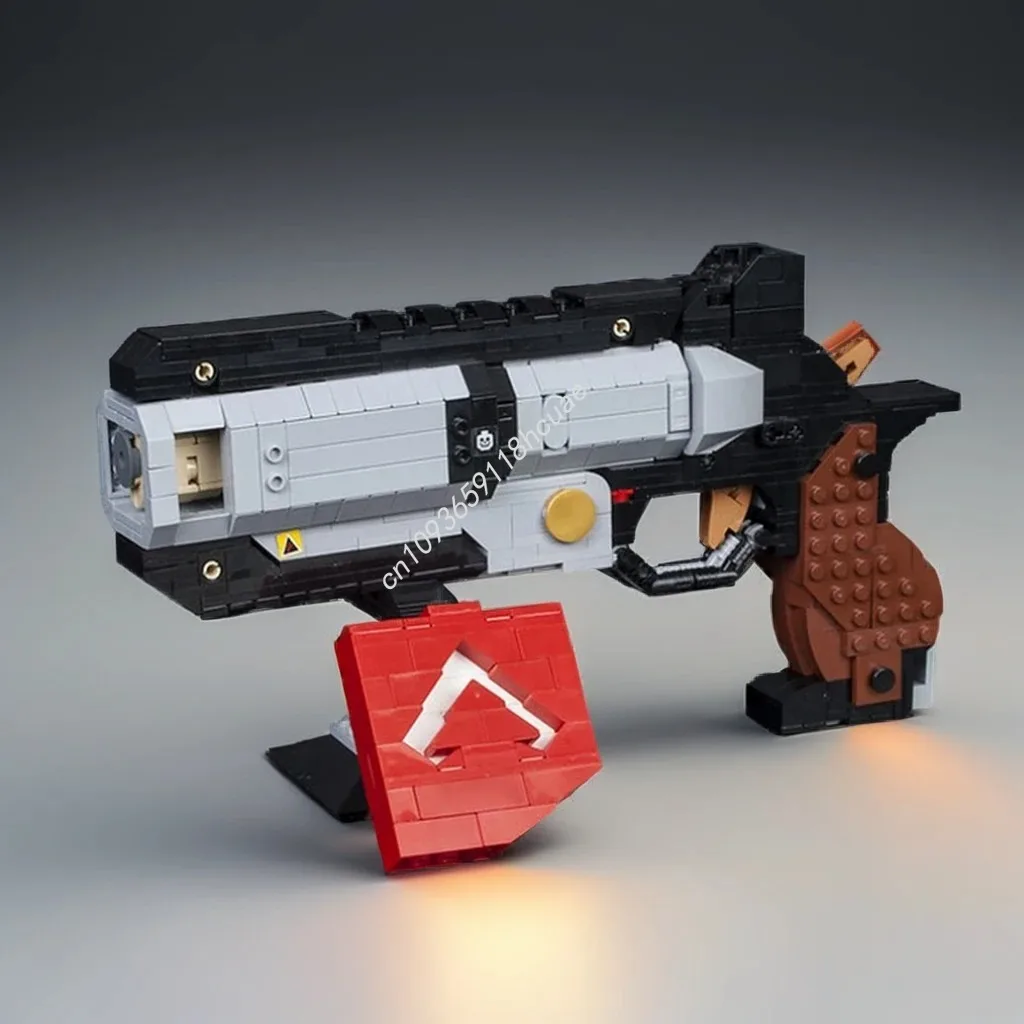 

752 шт. Apex Legends Titanfall 2 Wingman Revolver MOC игра образование строительные блоки «сделай сам» игрушки на день рождения подарок