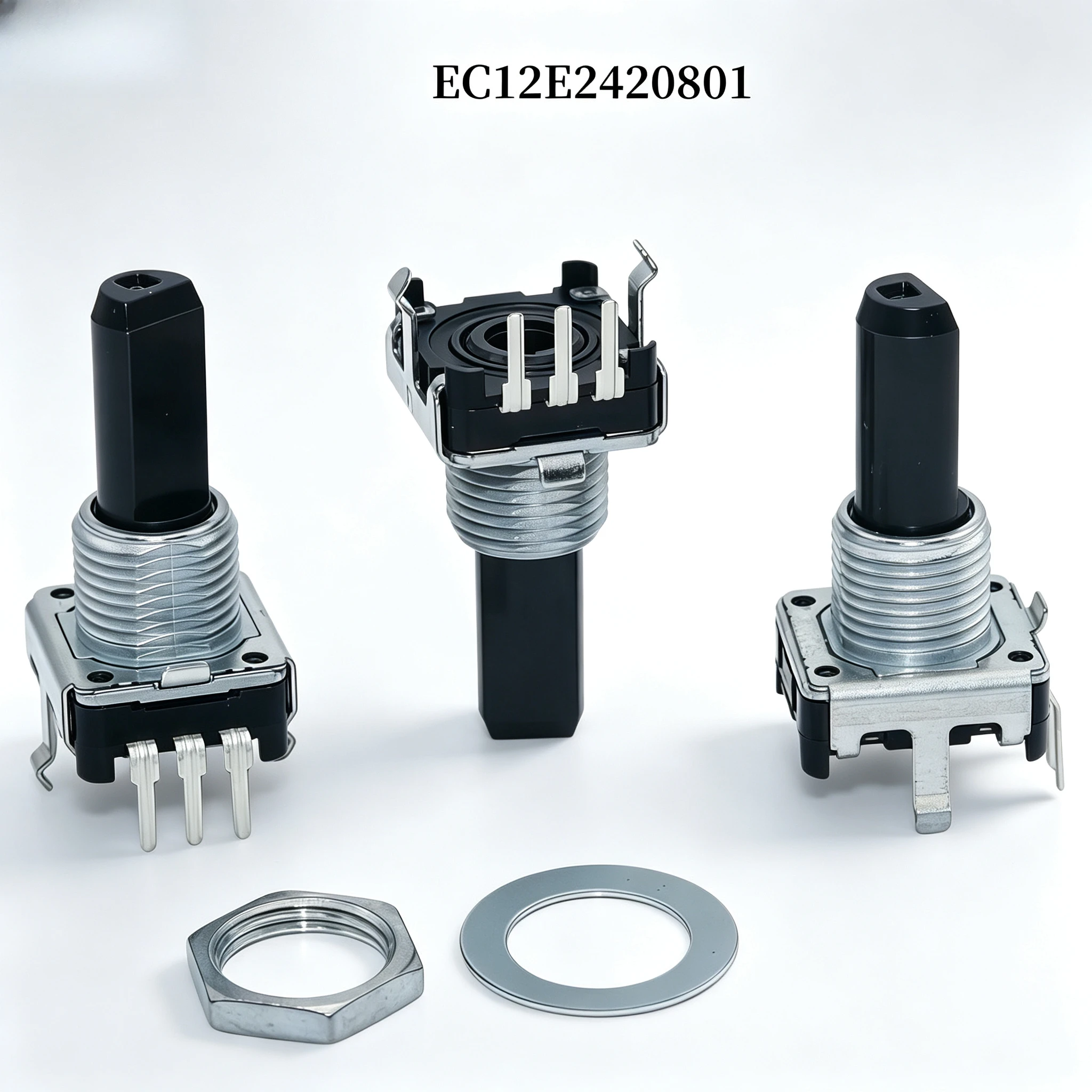 EC12E2420801 Rotary Encoder 24 Position 24 Pulse for Yamaha Amplifier Volume Switch