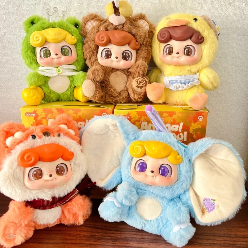 

Jotoys Q детские животные детский сад слепая коробка серия игрушки мягкая удобная кукла кулон милый орнамент изголовья кровати загадочная коробка подарки