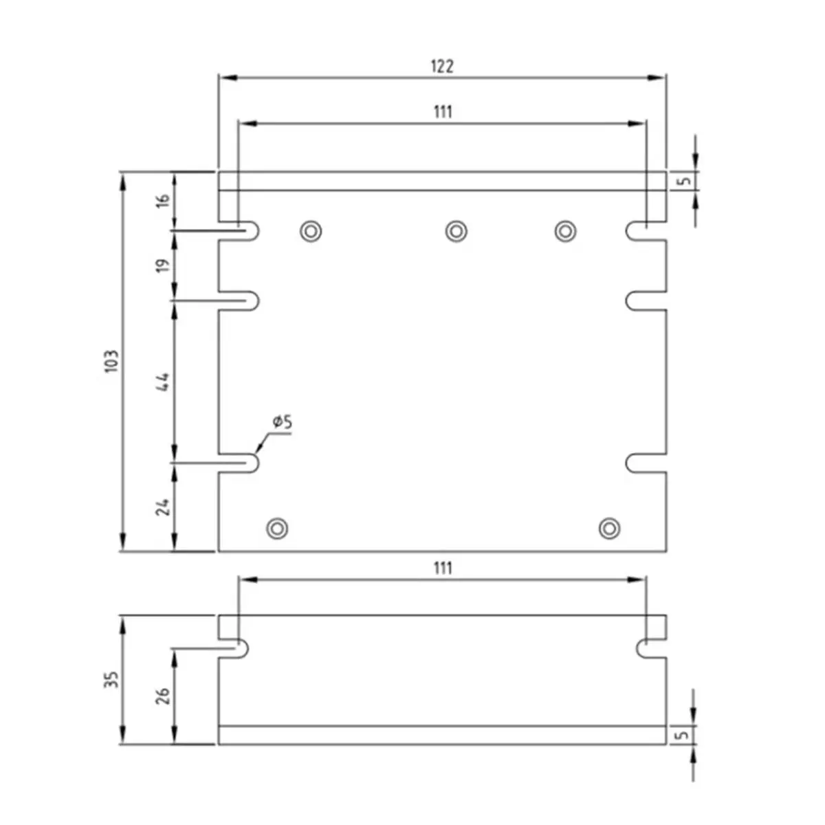 Motor Controller LKDR007B DC Brushed Motor Driver 115/230V 1500W 10A Brush Motors Controller Governor