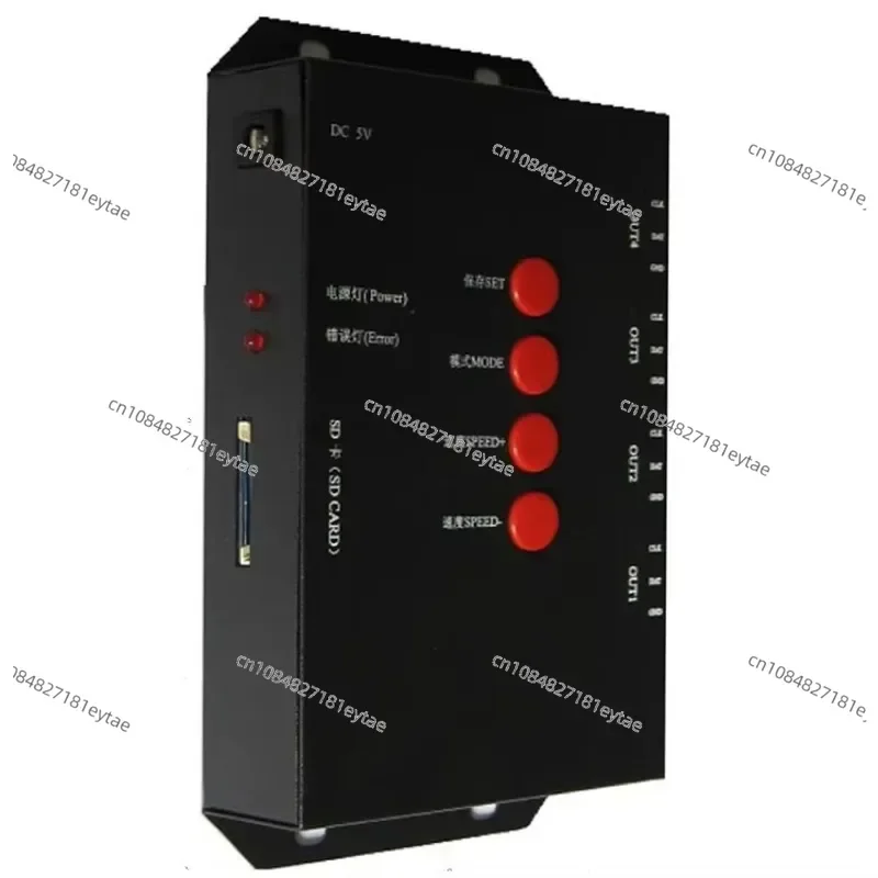 Multi-channels T4000 4096pcs Pixel light dance floor LED controller for rgbw led strip