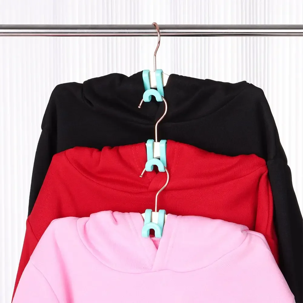 1/6/12x Multi-function S Hook Saving-Space Closet Organizer Linking Connector Cascading Hook Mini Clothes Hanger