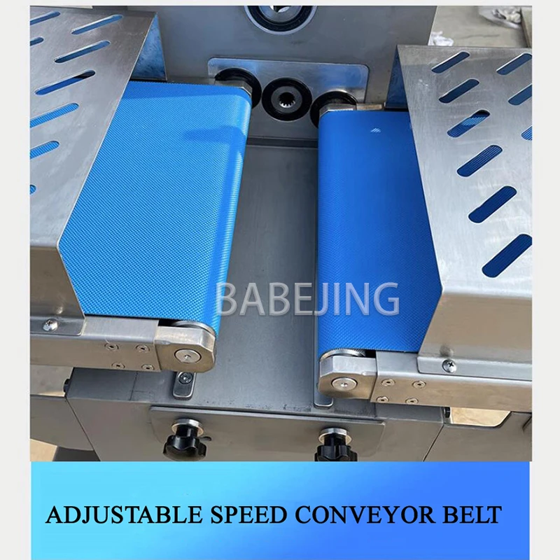 Meat Dicing Cutter, Commercial Conveyor Fresh Meat Slicing Machine, Beef Pork Strip Processor