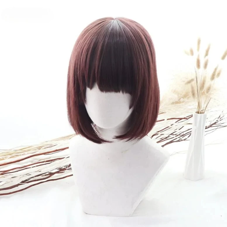 Little Ugly Girl Cosplay Wig Halloween Pamny Cosplay Wigs Pomni Cosplay Hair Stage Performance