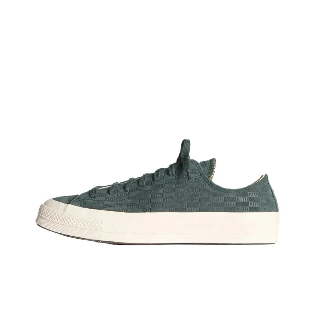KITH x Converse Chuck Taylor All Star 70 Low top Skateboard Shoes Unisex Green A17715C