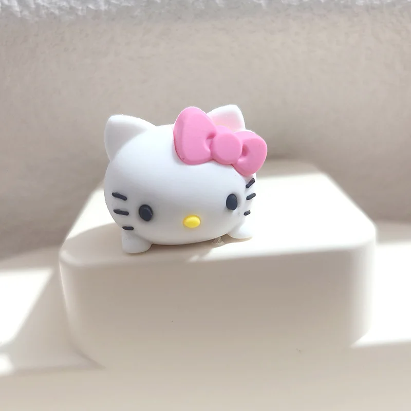 Anime Sanrio Mini Hello Kitty Car Accessories Kuromi Model Toy Car Interior Ornament Center Console Rearview Mirror Decoration