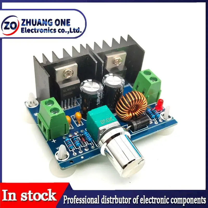 XH-M401 DC-DC Step Down Buck Converter Power Supply Module XL4016E1 PWM Adjustable 4-40V To 1.25-36V Step Down Board 8A 200W