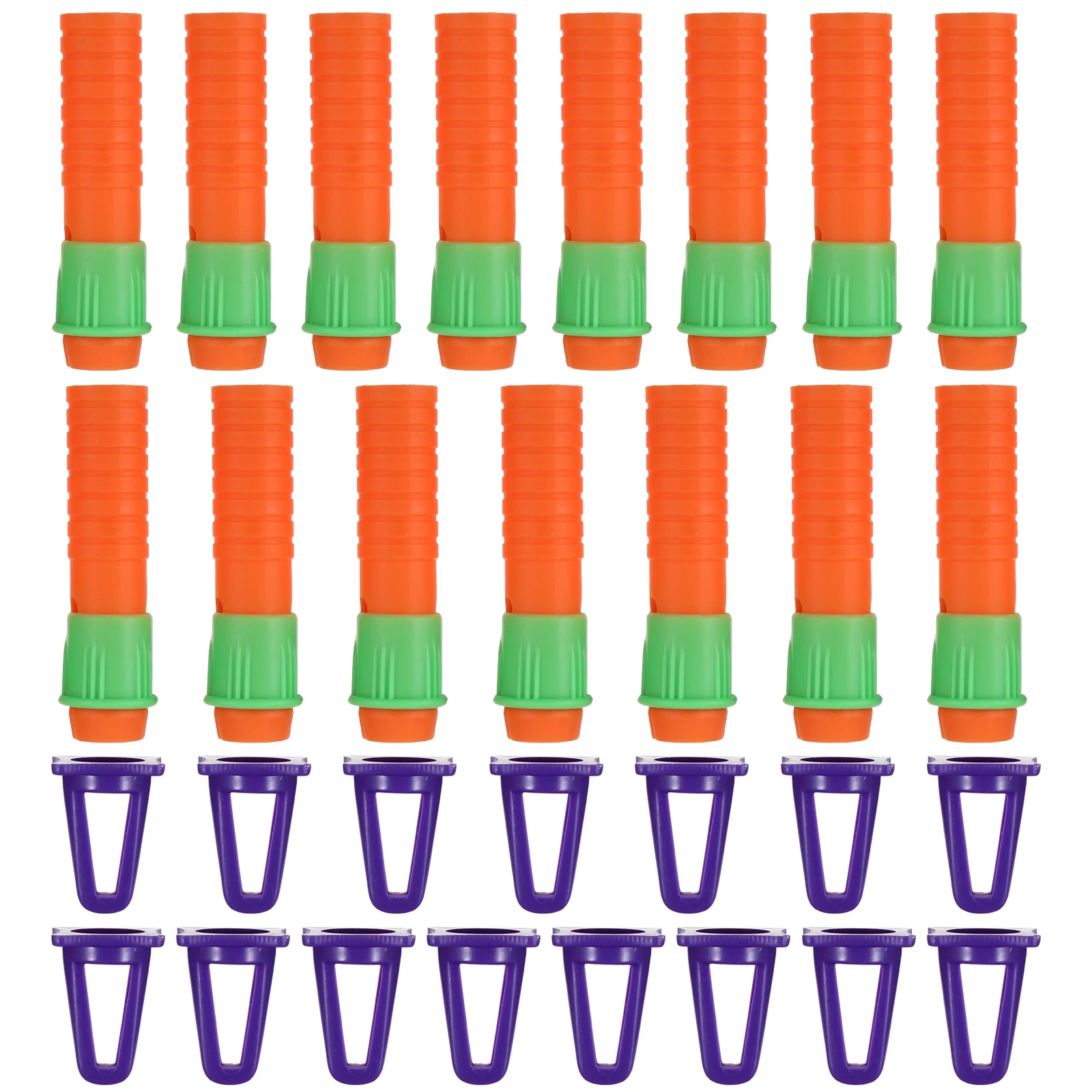 

15pcs Pastel Extender Crayon Sharpener Durable Plastic Cover Art Oil Painting Stick Extender Supplies Long Lasting Paint Stick