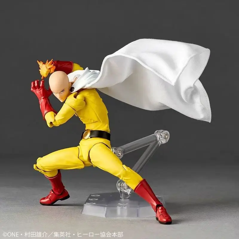

Новый оригинальный Kaiyodo One Punch Man Saitama Amazing Yamaguchi Revoltech Saitama аниме экшн-коллекция фигурки модель игрушки