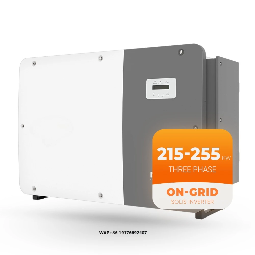 Solis Solar Inverter on Grid Tied 3 Phase 5G 215Kw 220Kw 250Kw 255Kw Power Solar Inverters