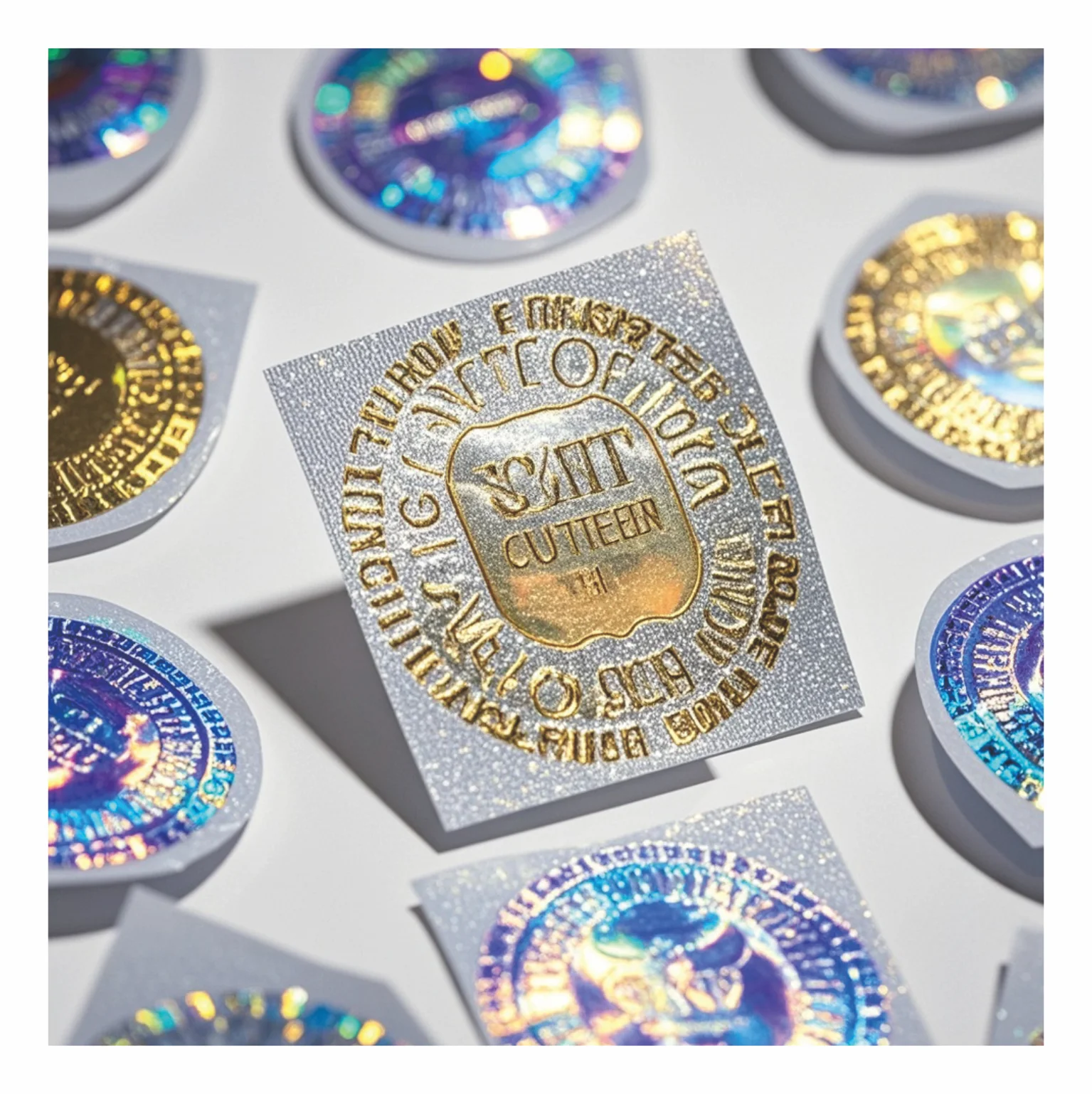Hot Selling Tamper Proof Hologram Sticker With Scratch Qrcode Kitchen Oil Proof Sticker With Low Price
