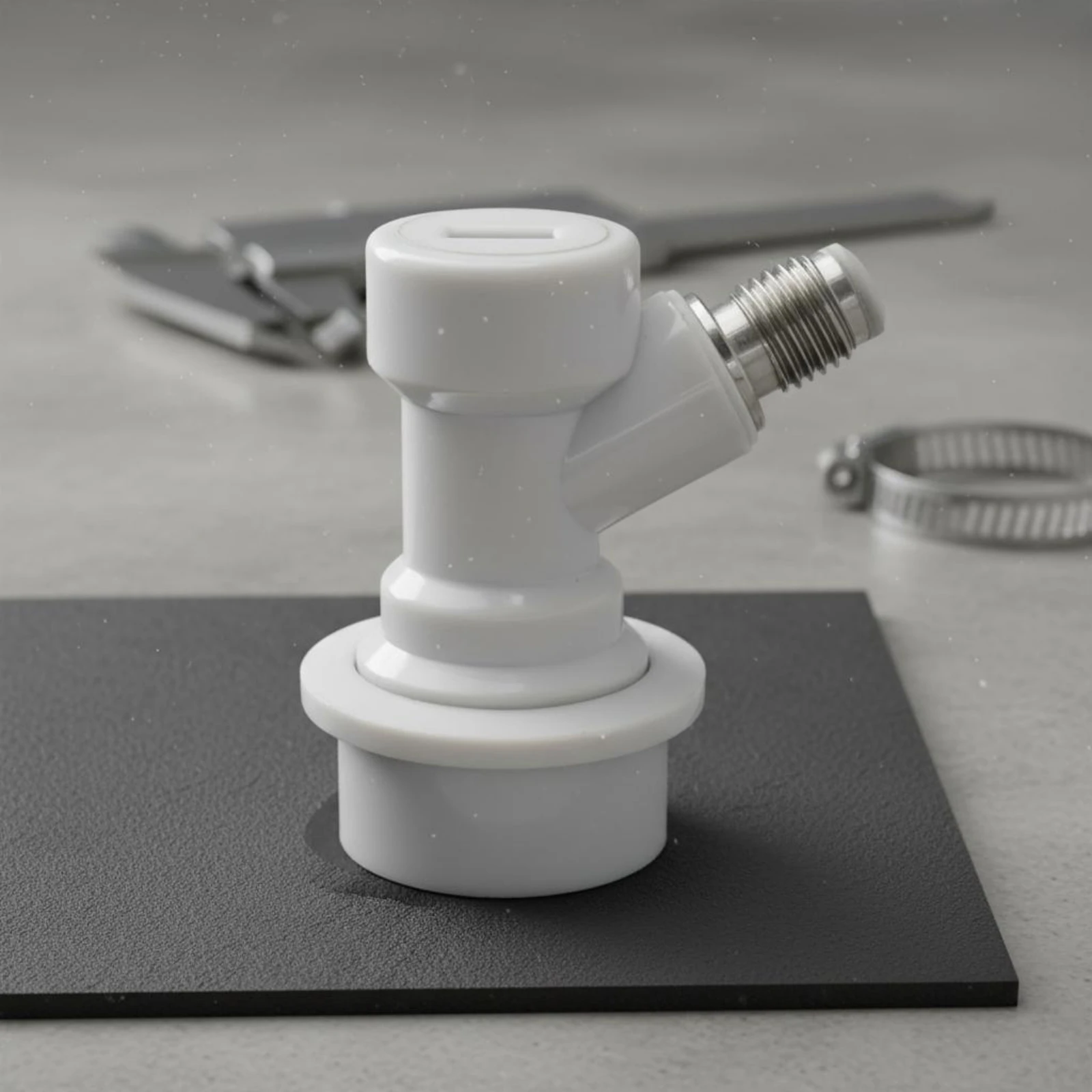 Ball Lock Connector Carbonating Beer Gas Liquid Connector Quick Disconnect Fitting for Home Brewing