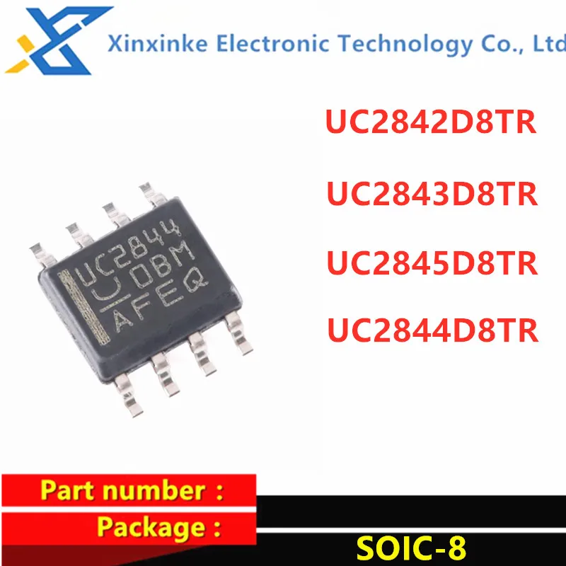10PCS UC2842D8TR UC2843D8TR UC2844D8TR UC2845D8TR Current Mode PWM Controller Chip UC2842 UC2843 UC2844 UC2845