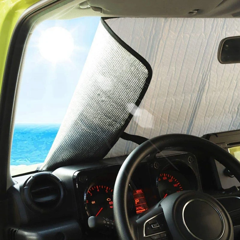 Car Windshield Sunshade Shade Cover For Suzuki JIMNY 2019 2020 Insulation Protection Sun Visor Accessories