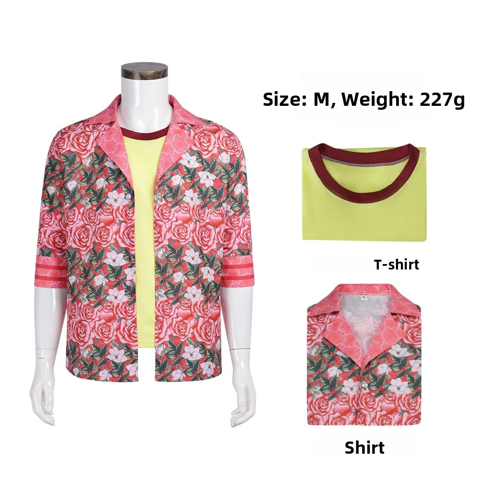 

Silent Misfortune Cosplay Shirt Intern Masamune Halloween Role-playing Clothing Floral Design Mouthwashing Theme Ladies' Wear