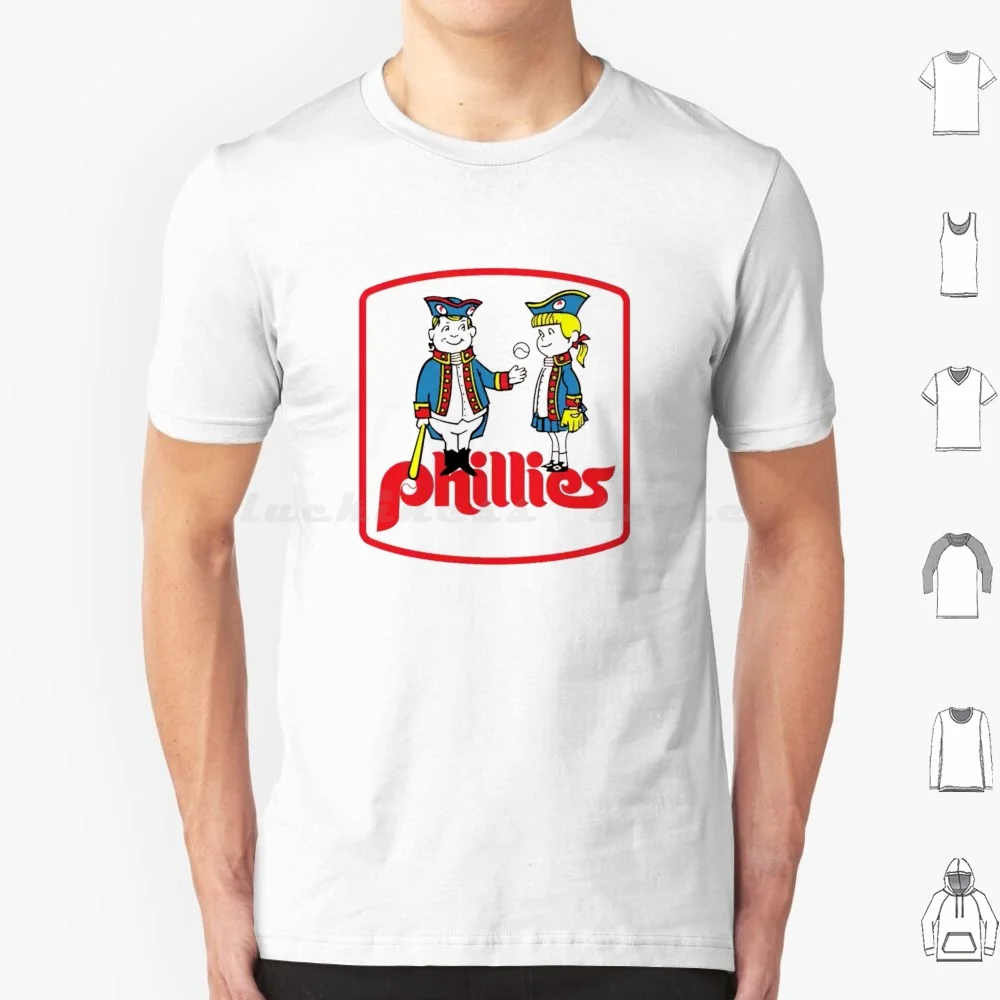 Camiseta de béisbol con logotipo vintage descontinuado de Filadelfia, talla grande, 100% algodón, deportes, béisbol, Filadelfia, béisbol de Filadelfia