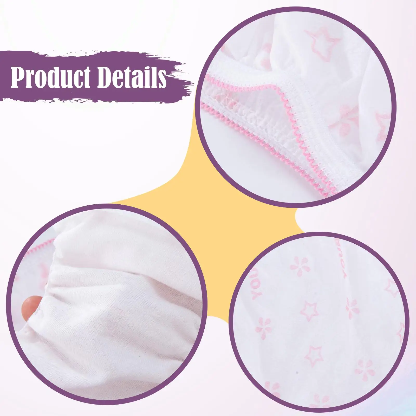 30 ชิ้นกางเกงผู้หญิงแบบใช้แล้วทิ้งมีประโยชน์นุ่มระบายอากาศได้ดีแบบพกพาสุภาพสตรีกางเกงกางเกงสำหรับร้านนวดห้องน้ำท่องเที่ยวแว็กซ์