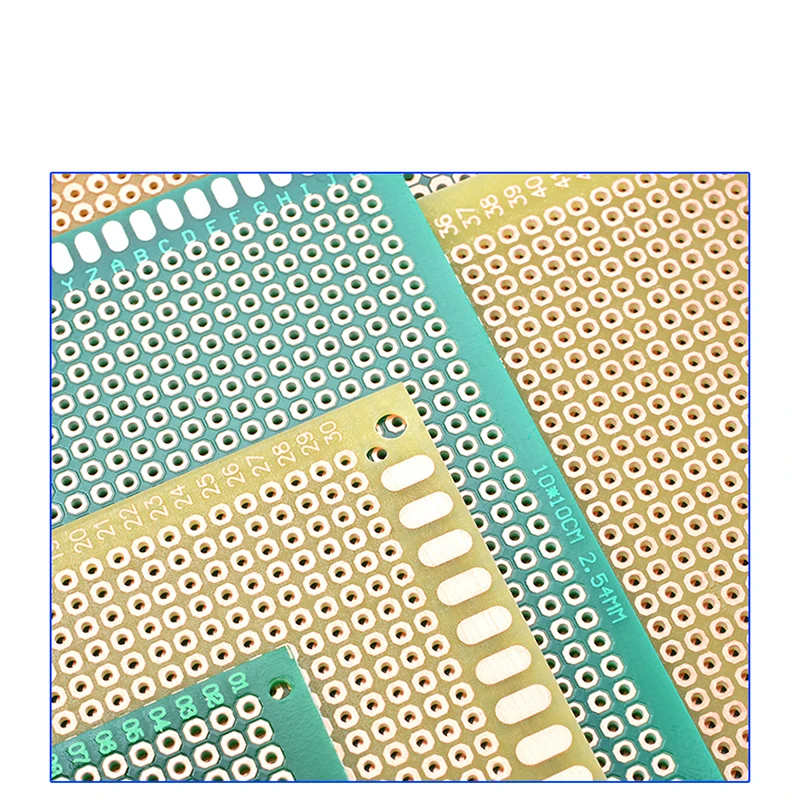 5x7 6x8 7x9 9x15 10x10 10x15 10x22 12x18 - 15x20CM PCB Single Side Prototype Universal Circuit Board Electronic Components DIY