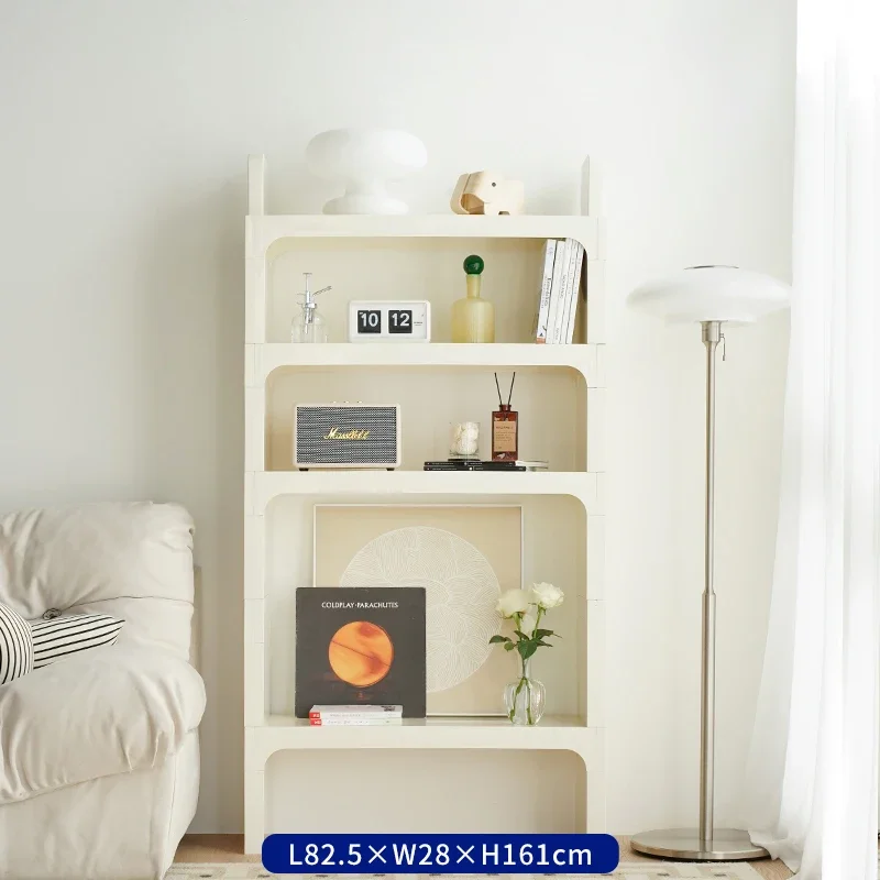 GZ  Nordic Ins Bookshelf Free Combined Bookcase Floor