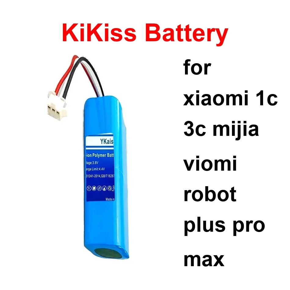 

Аккумулятор с длительным сроком службы S9 STYTJO2YM STYTJ01ZHM 3600-8200 мАч для Xiaomi 1C 3C, Mijia, Viomi Robot Plus Pro Max