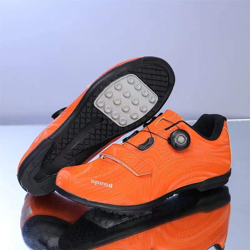 

2025 Cycling sports shoes, men's and women's road cycling shoes, rubber racing mountain bike shoes, pedal sports sneakers