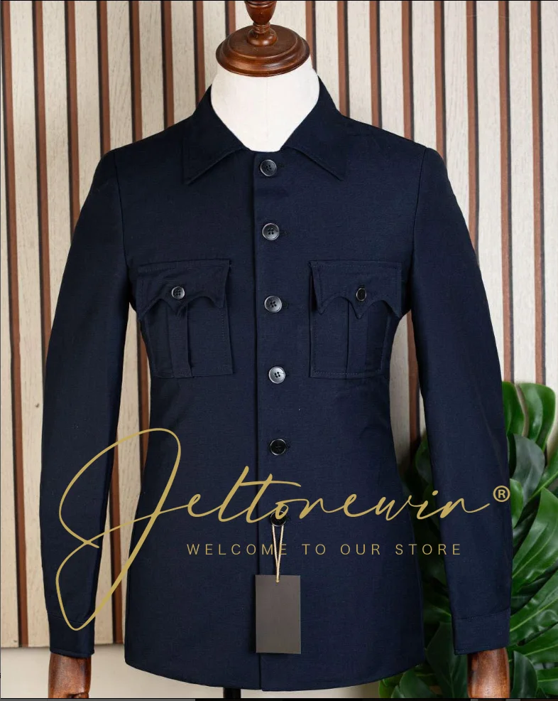 Abito da uomo a due pezzi blu - Latest Men Formal Wear recensione e prezzo