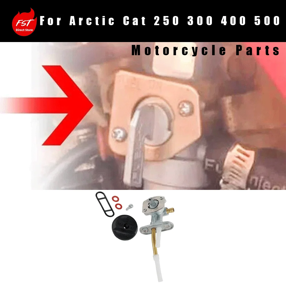 Arctic Cat 250 300 400 500 Automatic Manual Transmission Fuel Gas Petrol Tap Switch
