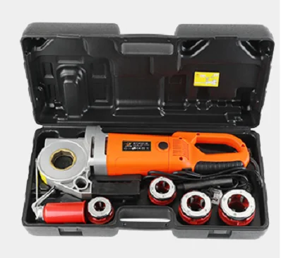 Electric Pipe Threader for Galvanized Pipes, Plumbing and Construction Must-Have - Compact High-Torque