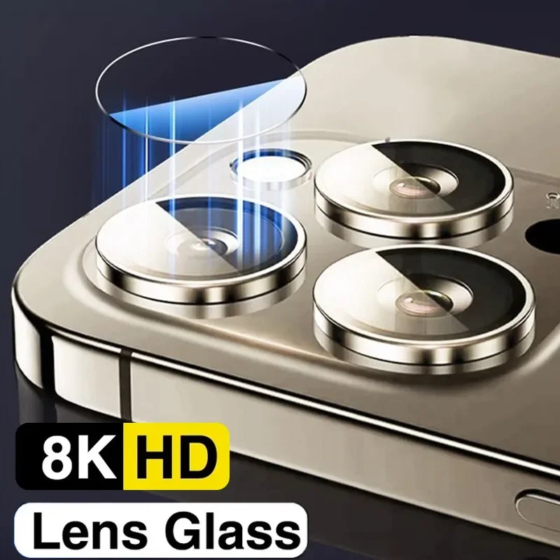 1-5Sets Camera Protector Glass For iPhone 16 15 Pro Max 15 16 Plus HD Back Lens Tempered Glass For iPhone 15 16Pro Max Lens Film