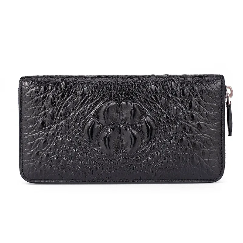 Neue Mode-Business männer Alligator Brieftaschen Krokodil Echtes Leder Lange Organizer Brieftasche Männer Marke Luxus Karte Halter Geldbörse