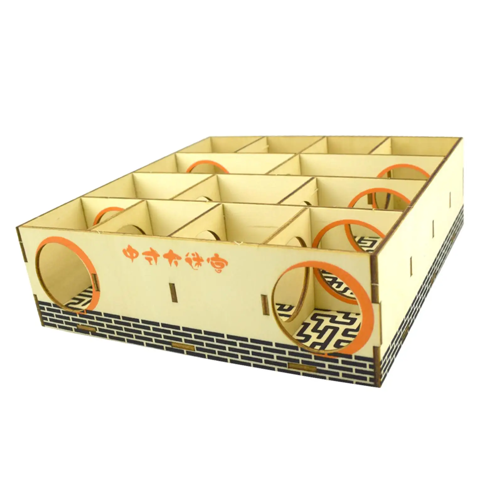 Hamster Maze for Hamsters Gerbils Mice Playhouse Play Toys Dwarf Hamster Wood Guinea Pigs Small Animals Puzzle Toy Hamster Toy