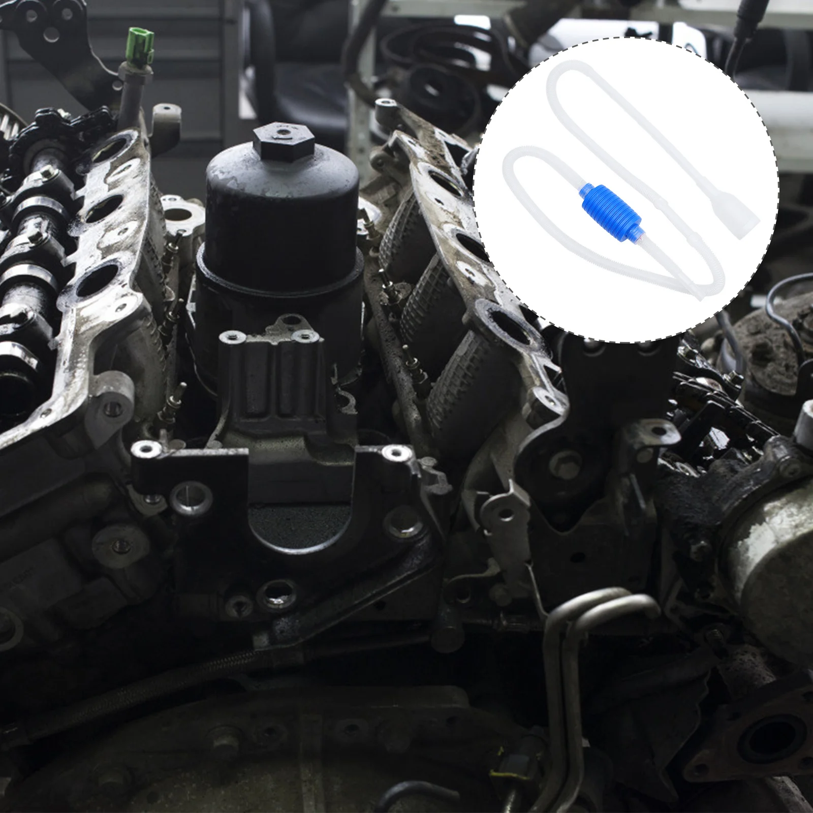 

2Pcs Multi Purpose Oil Pumps Reliable Sealing Performance for Water Transfer Car Maintenance Fish Tank Cleaning Tools