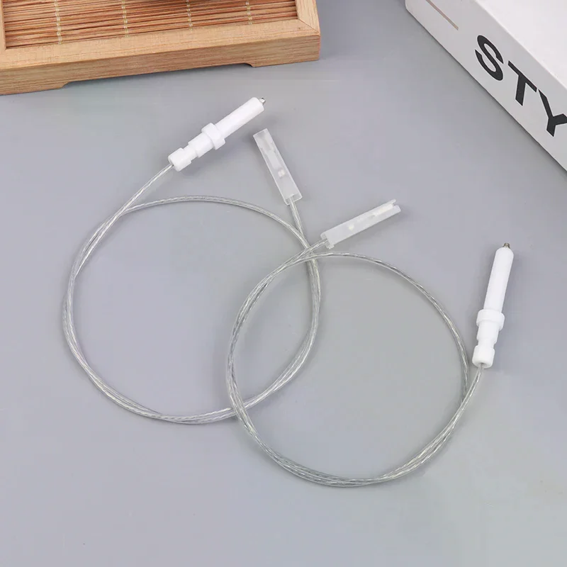 Gas Cooktop Stove Spare Igniter Electrode Spark Plug With Wire Ignition Ceramic Pin Ceramic Height 35mm 40mm For Gas Cooker