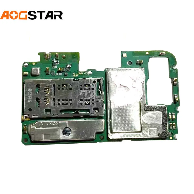 Imagem -02 - Aogstar Trabalho Original Bem Desbloqueado Placa-mãe Mainboard Circuitos Principais Cabo Flexível para Huawei Honor 8x