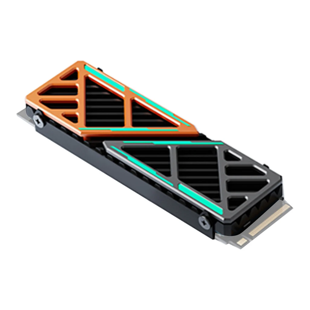 Für M.2 2280 NVMe SSD Kühler Aluminiumlegierung Kühlkörper 5-30 ℃ Temperaturreduzierung für Gaming-PC Desktop-Computer SSD-Kühlradiator – Detail 19