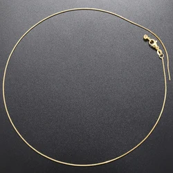 ZHUKOU super thin 1mm chain for jewelry making Brass gold plated necklaces chains jewellery making supplies wholesale VL381