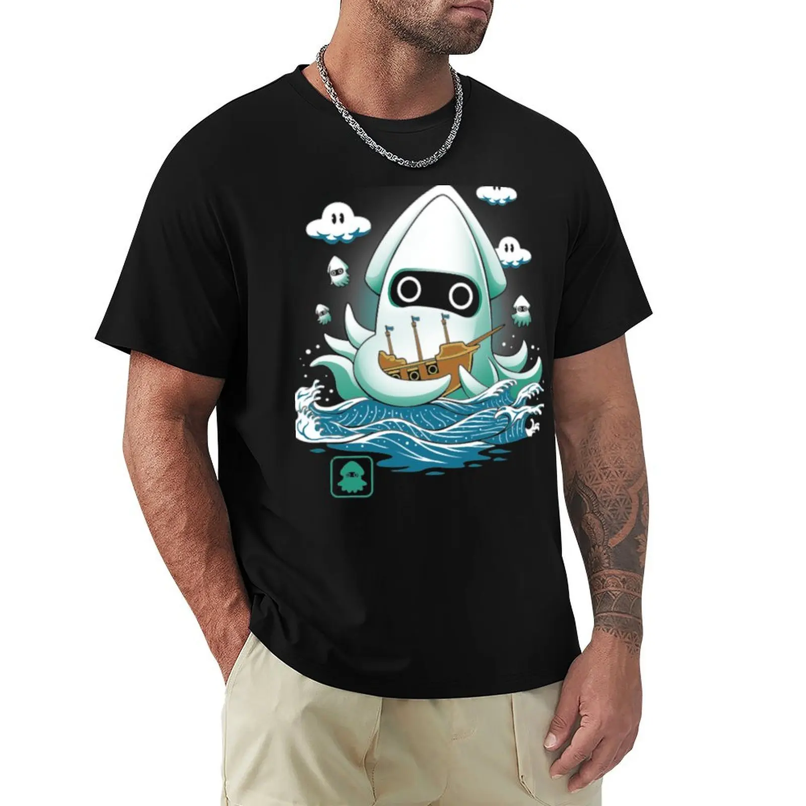 Blooper kaiju T-Shirt Christmas Theme Tee Top